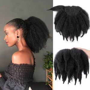 Afro kinky ponytail